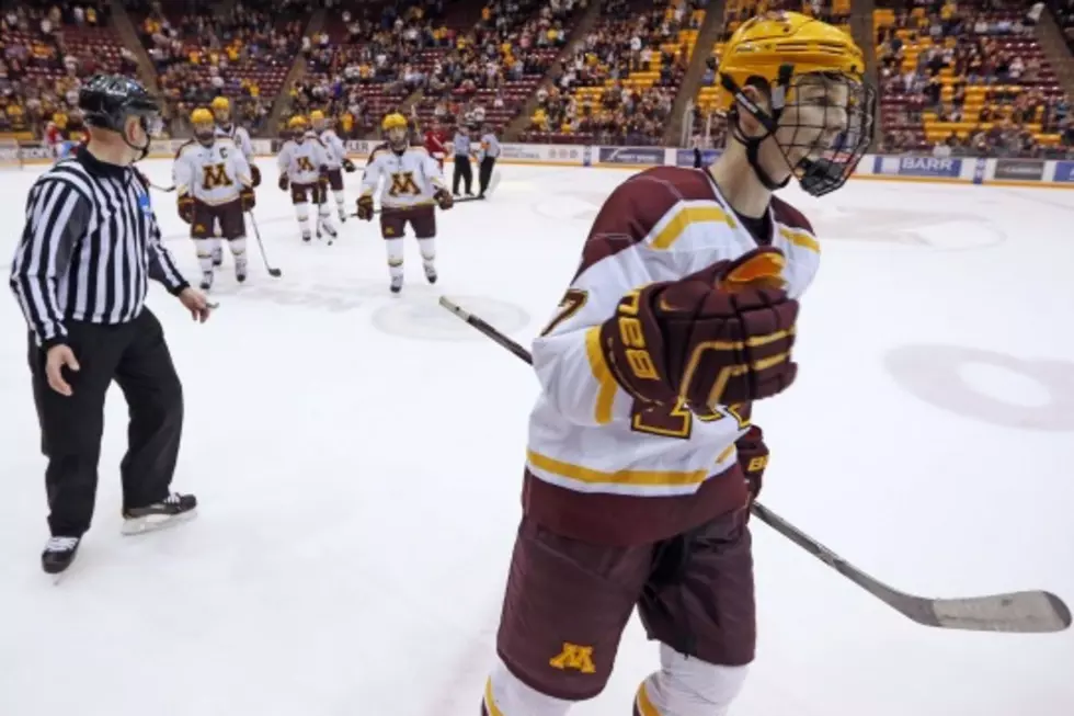 Goal Waved off, Gophers Lose to Badgers