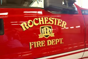 Fire Destroys Rochester Gararge