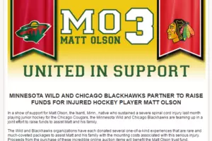 Injured Minnesota Hockey Player to Rehab at Mayo