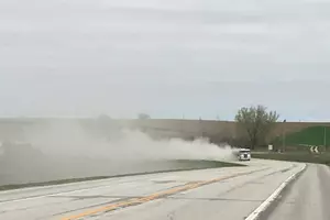 Dry Cement Spill Creates White Out Conditions on Highway 52