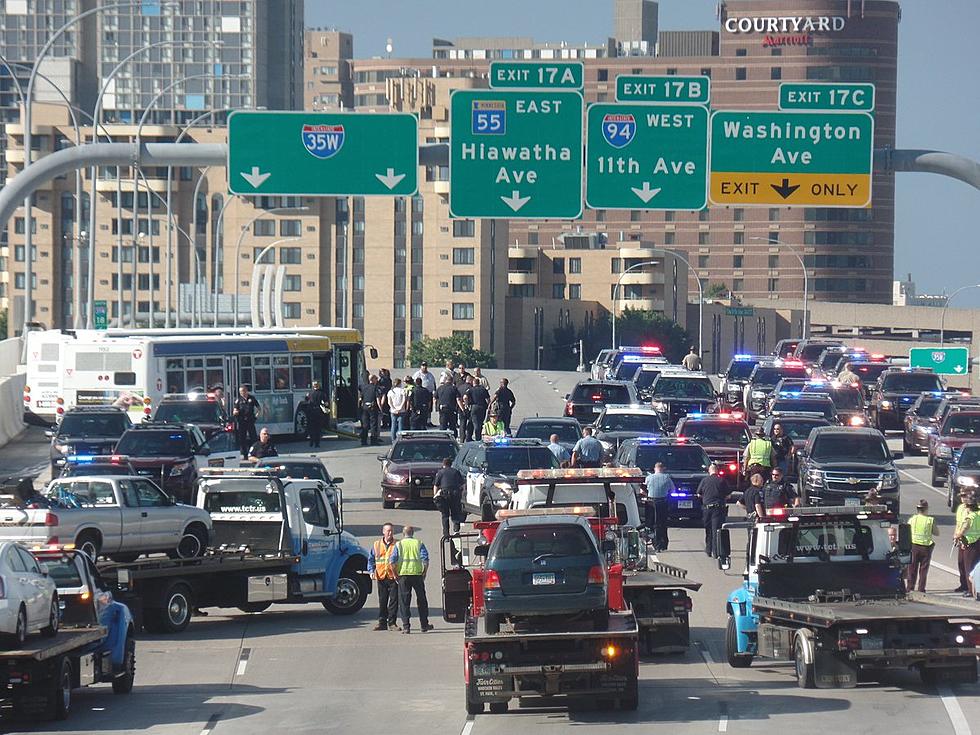 Over 40 Protesters Arrested for Blocking I-35W