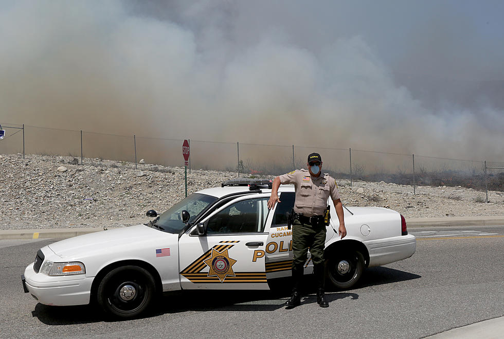 Explosive Fire Covering Large Area Near Los Angeles