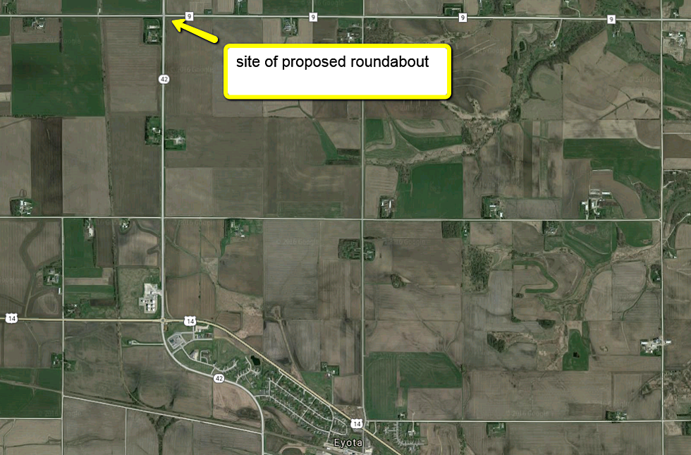Another Proposed Roundabout Near Eyota