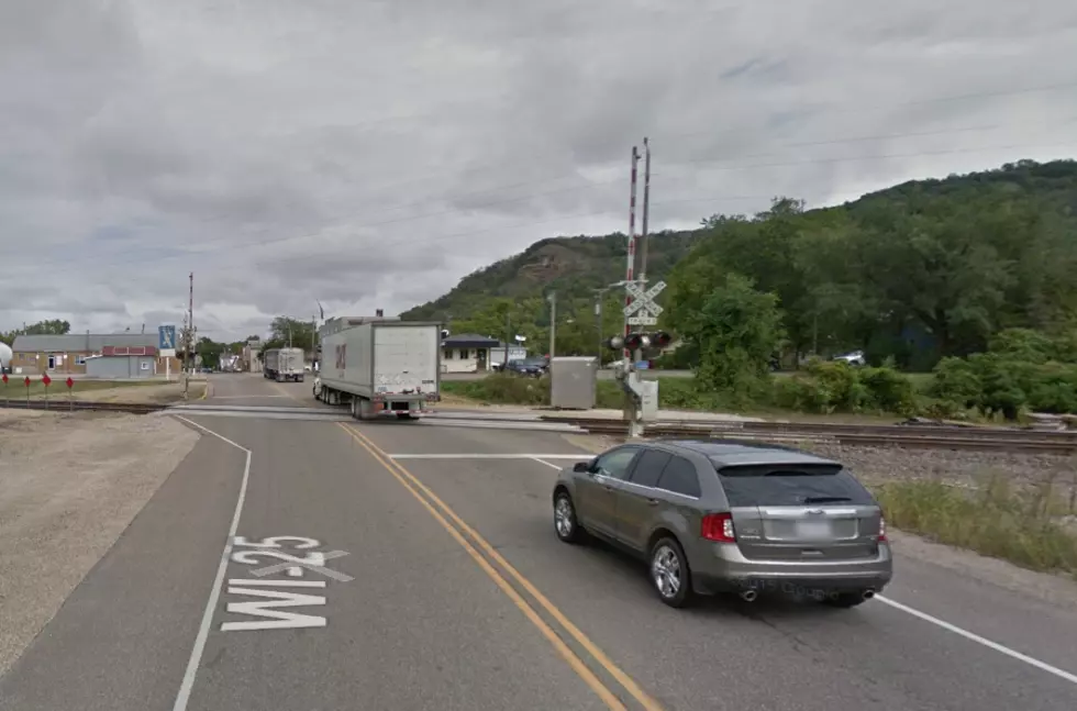 Train Hits Truck at Nelson, Wisconsin