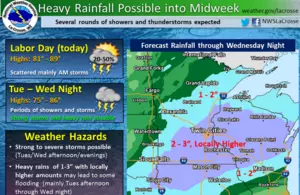 Heavy Rain May Be Headed to Southeast Minnesota
