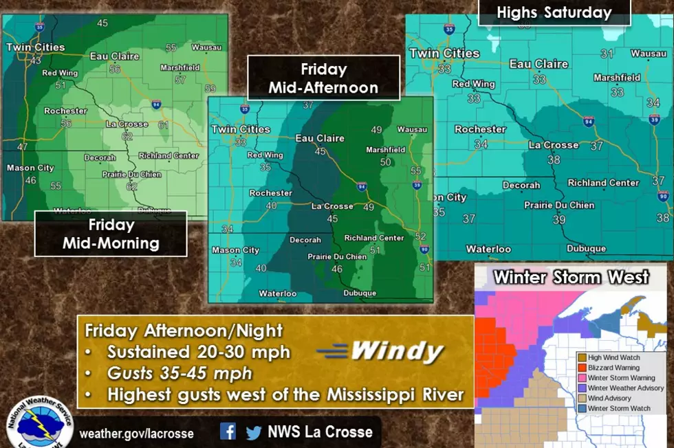 Region Will See High Winds – Not Much Snow From Storm