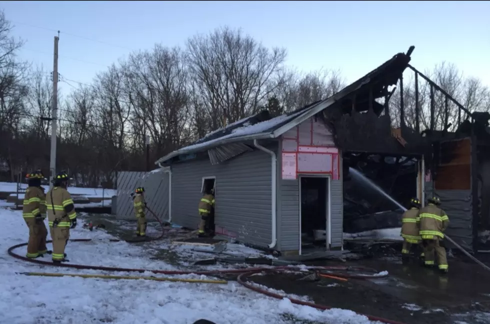 Smoke from Rochester Shop Fire Affects Highway 52 Traffic