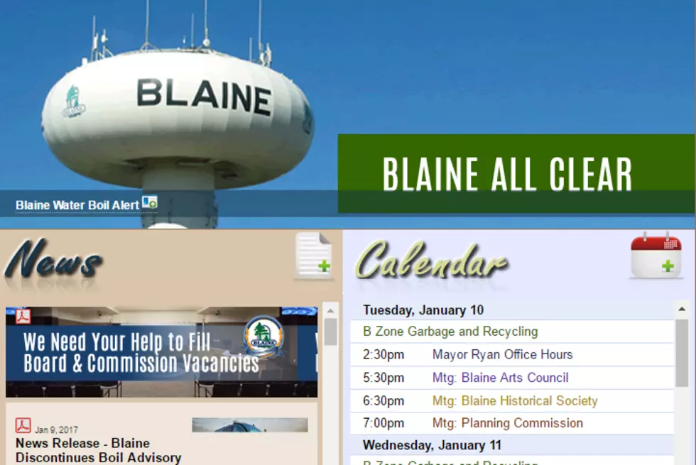 Blaine’s Water Safe to Drink Again After Service Disruption