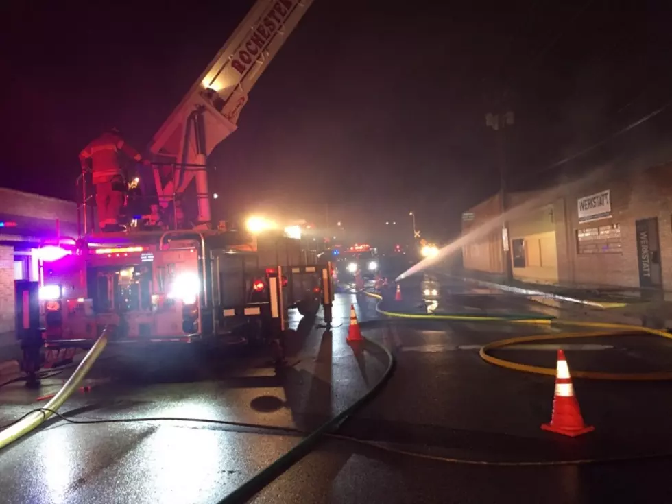 Major Commercial Building Fire Friday Night in Northwest Rochester