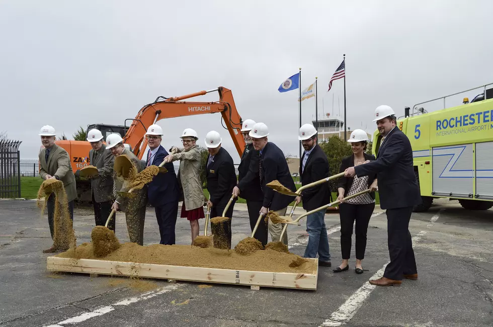 Groundbreaking For Rochester Airport Project