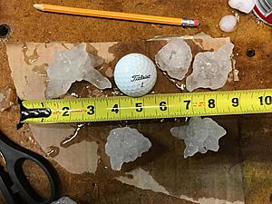 Hail Hits Rochester Area Cities