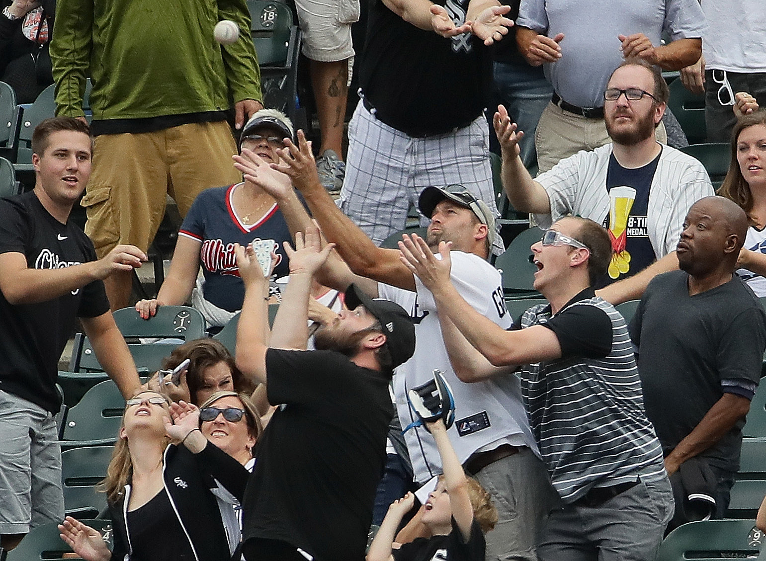 Fan hit in face by foul ball during White Sox game, taken to Chicago  hospital 