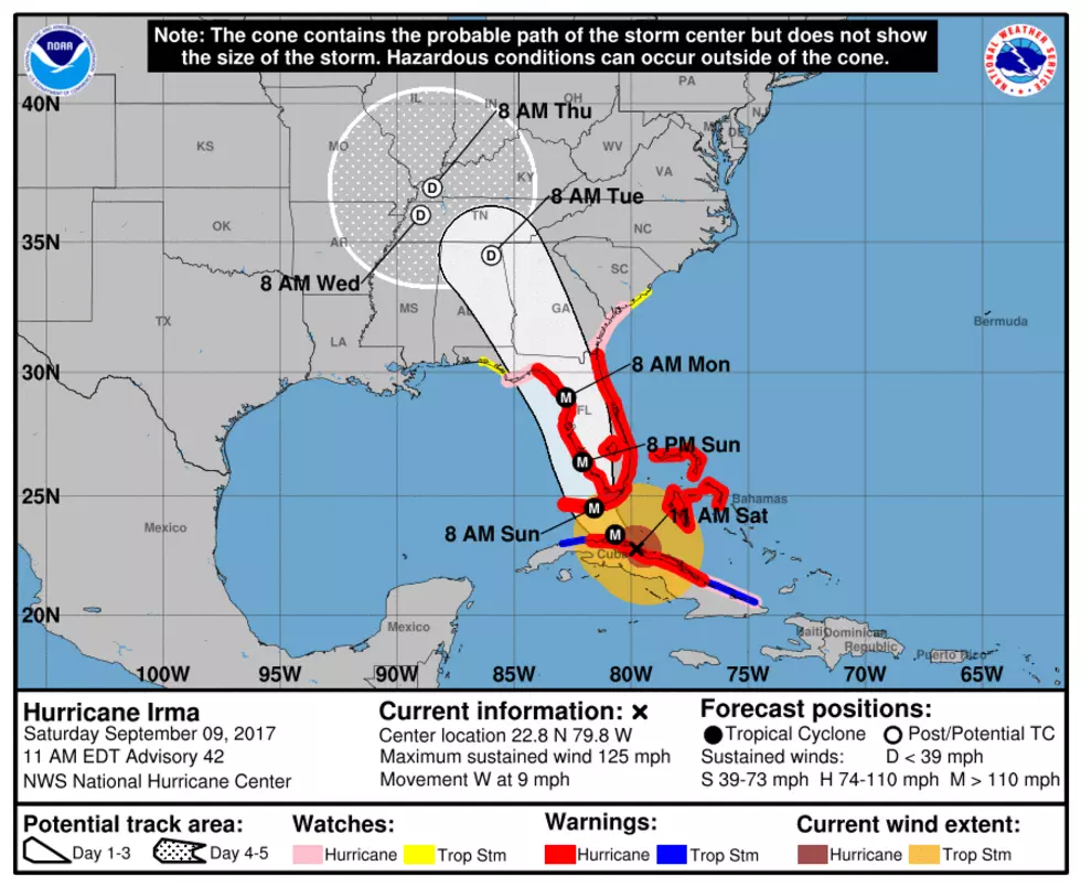 Irma&#8217;s Bullseye Might be Shifting to Tampa