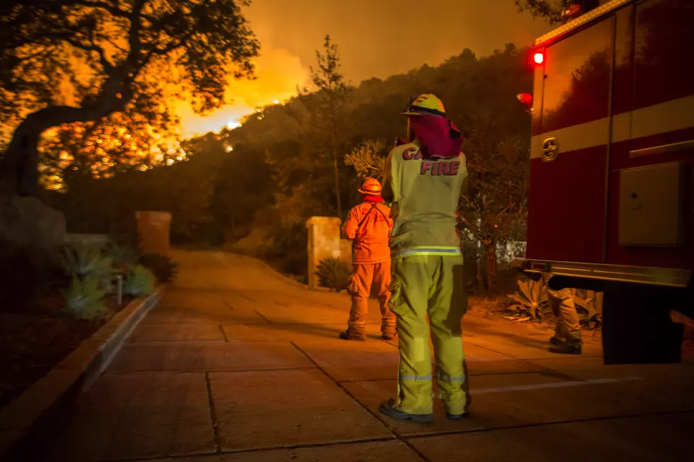 Santa Ana Winds Pushing Fires Toward Santa Barbara &#038; Montecito