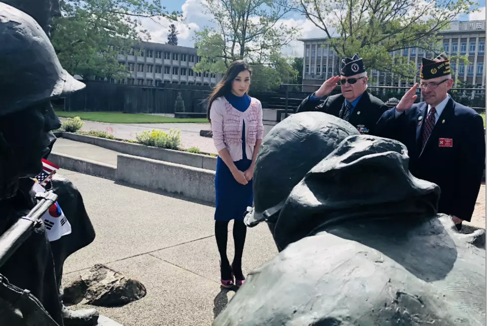 Woman Promoting a Korean War Memorial to Visit Rochester