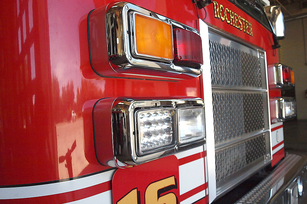 Rochester Apartment Fire Displaces Four People