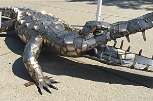 Stolen Minnesota Crocodile Sculpture Returned to Owner