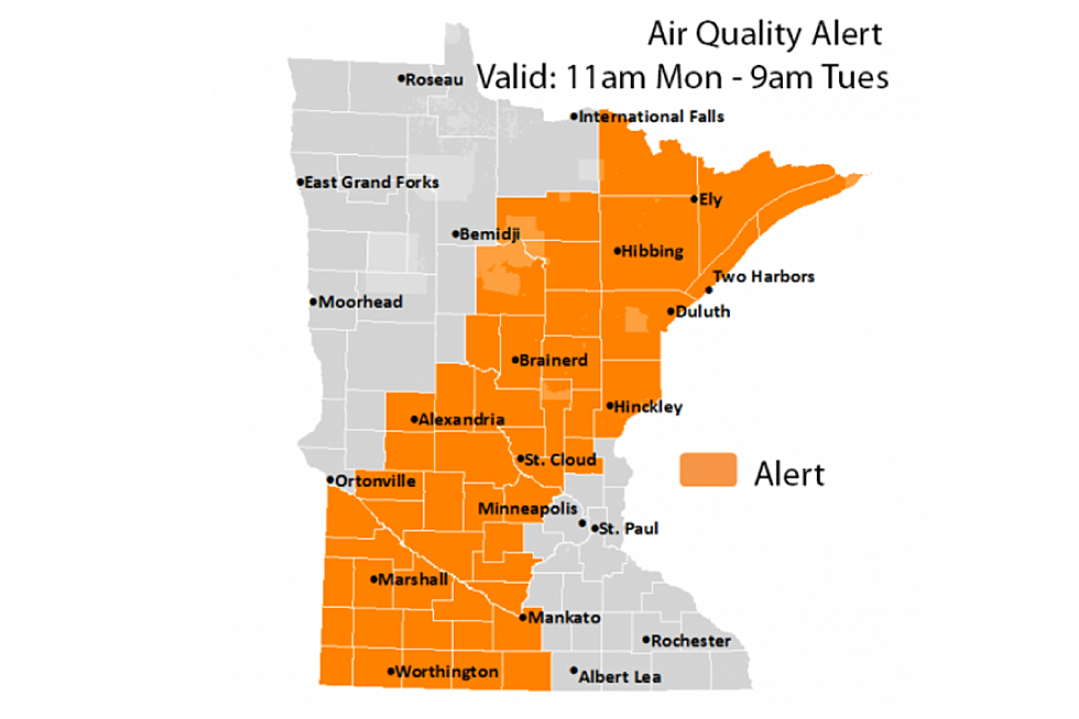 Wildfire Smoke Still an Issue in Parts of Minnesota