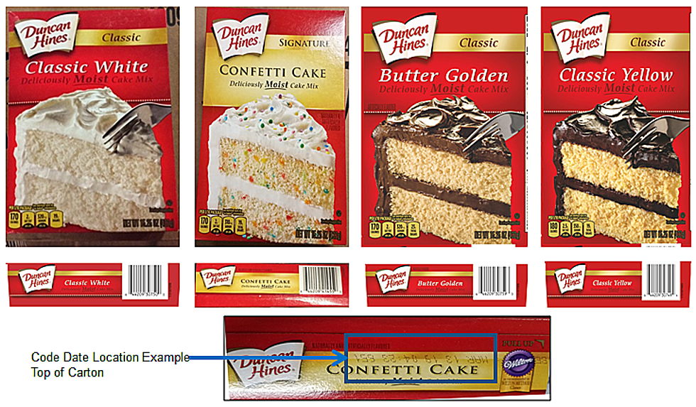 Duncan Hines Recalling Cake Mixes For Possible Salmonella