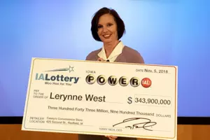 Iowa Winner of Big Powerball Jackpot Claims Prize