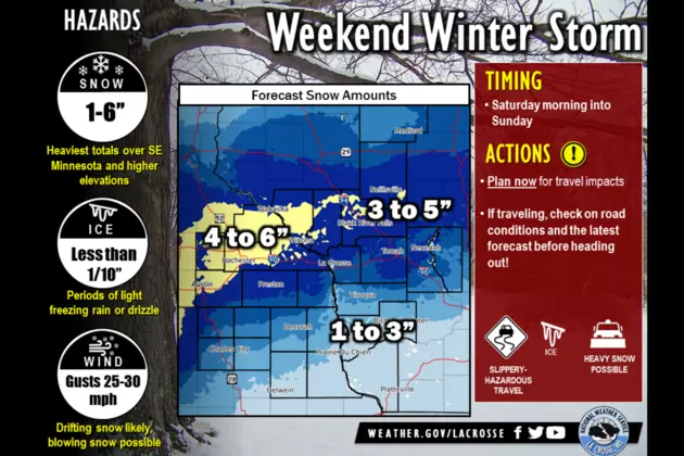 Messy Travel Conditions Expected Over The Weekend