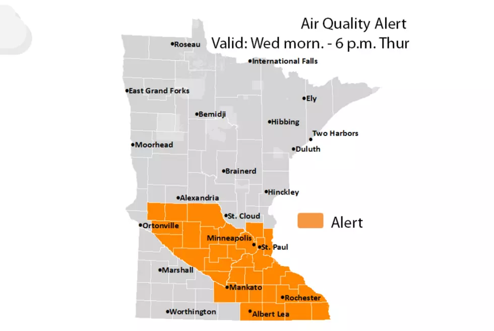 Southeast Minnesota Included in Air Quality Alert