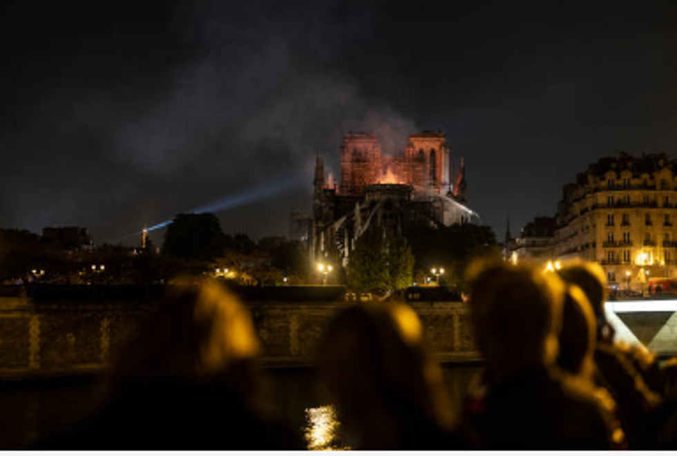Notre Dame Fire Out; Relics and Famous Organ Saved
