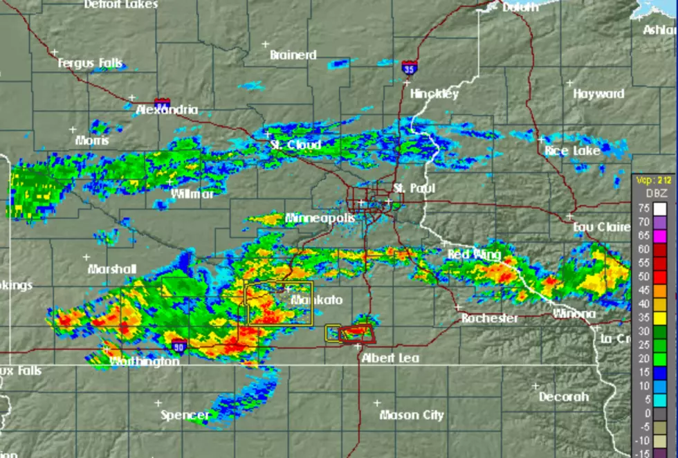 (UPDATED) &#8211; Tornado Warning Near Albert Lea