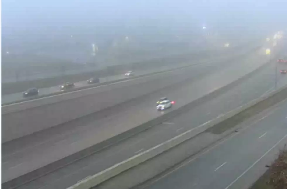 A Foggy, Slushy Morning Commute in SE Minnesota