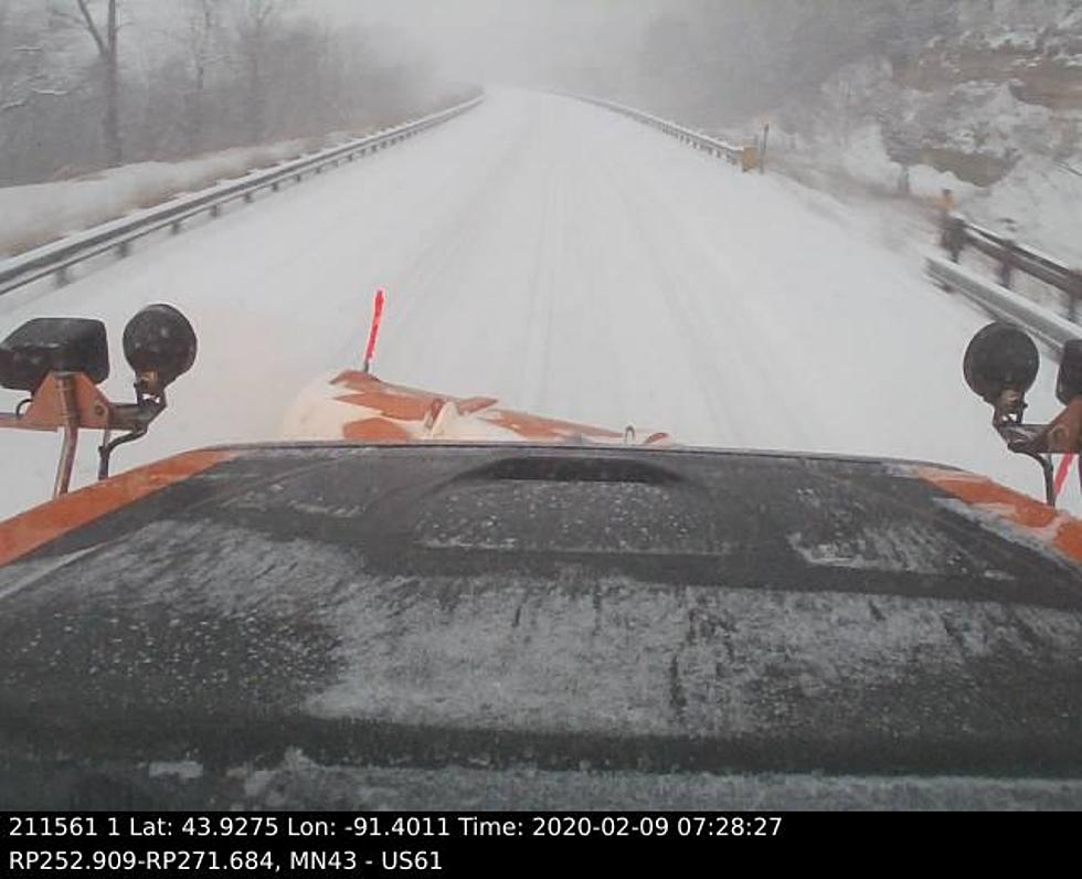 Record Snow in Rochester and Twin Cities, Hundreds of Wrecks