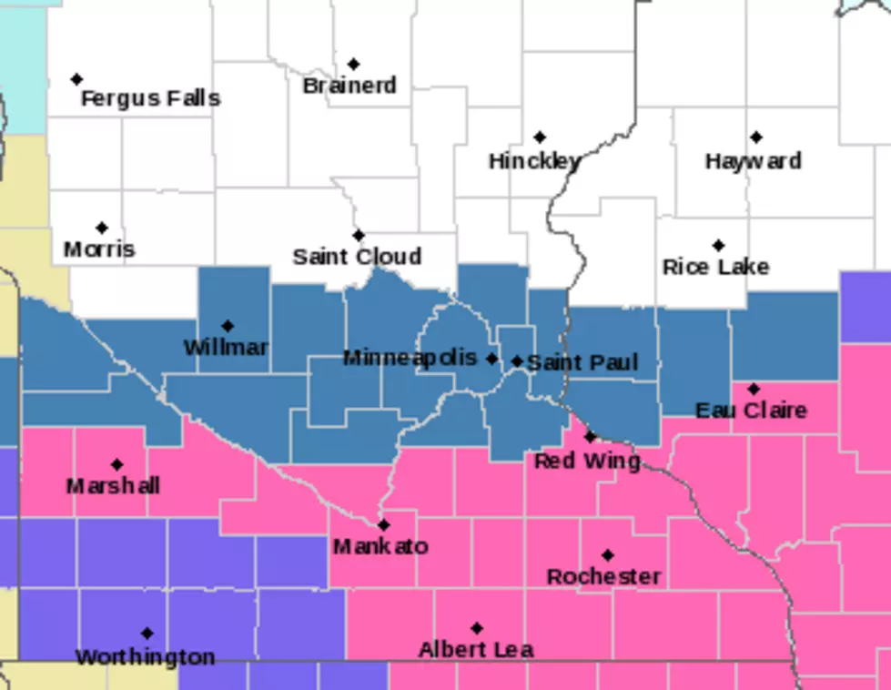 Winter Storm Watch For Southern Minnesota Upgraded to Warning