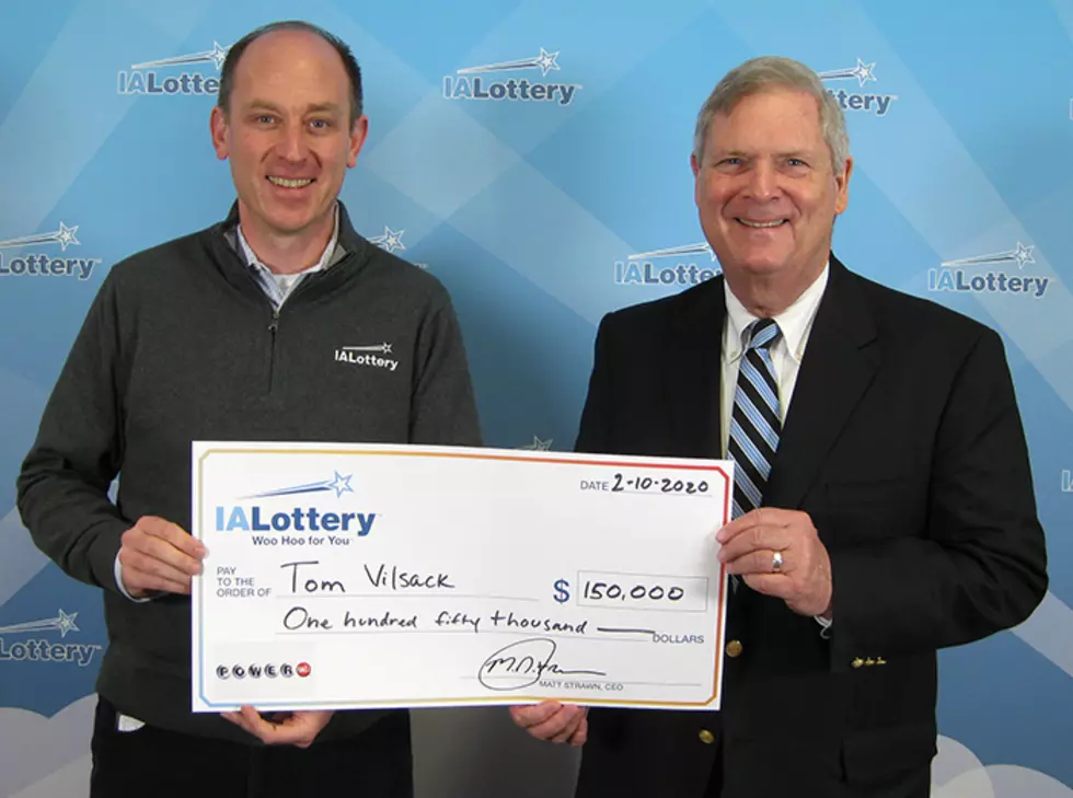 Former Iowa Governor Collects Major Powerball Prize