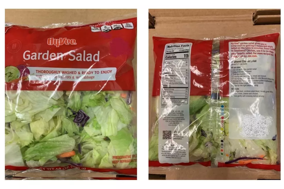 Hy-Vee &#038; ALDI Store Brand Bagged Garden Salads Linked to Outbreak