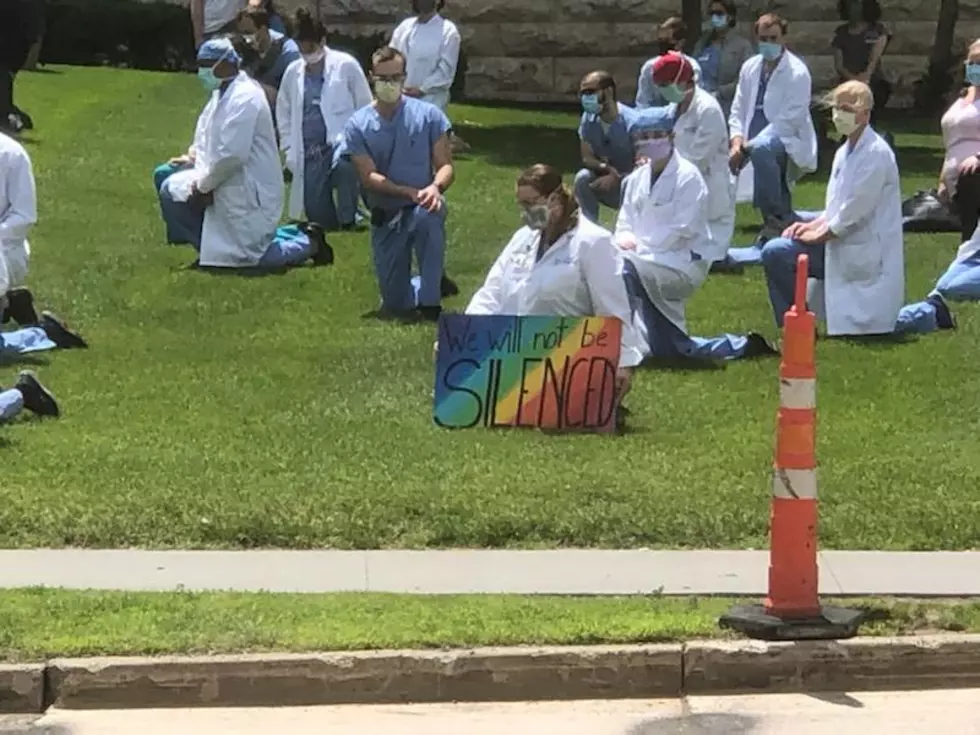 Mayo Clinic Employees in Rochester Protest Systemic Racism
