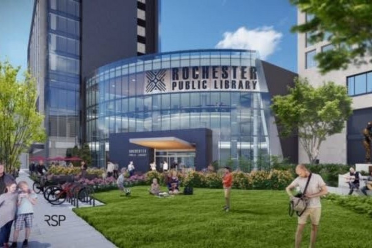 Plumer Library Rochester Library Board Views Concept Plan For New Rochester Library