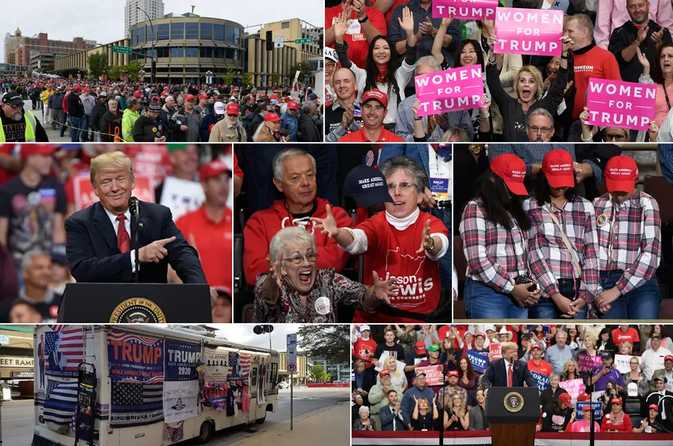 Remember President Trump’s Visit To Rochester? [PHOTOS, VIDEO]