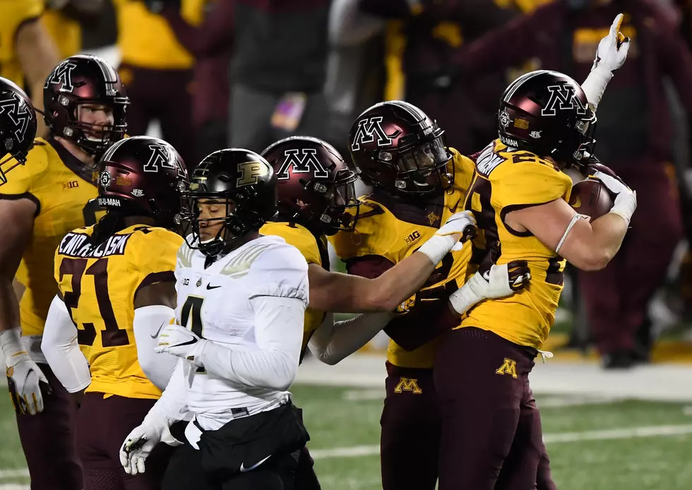 Gophers Beat Purdue With Late Interception