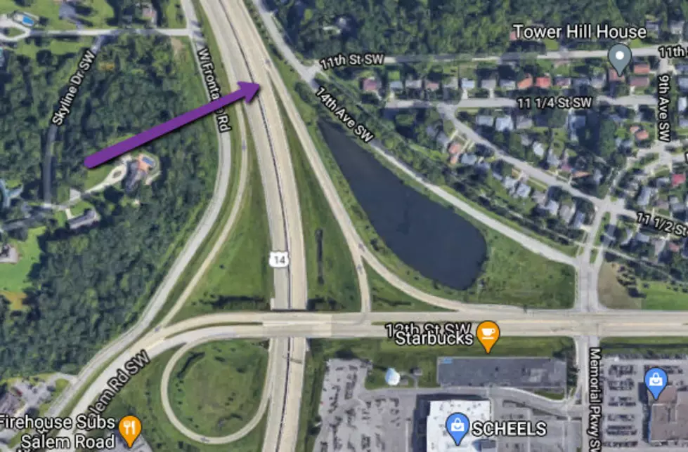 map of Rochester crash - Google