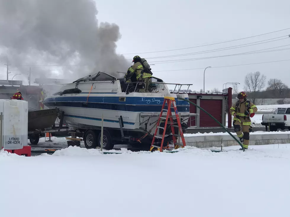 Man Burned After Boat Catches Fire At Rochester Storage Site