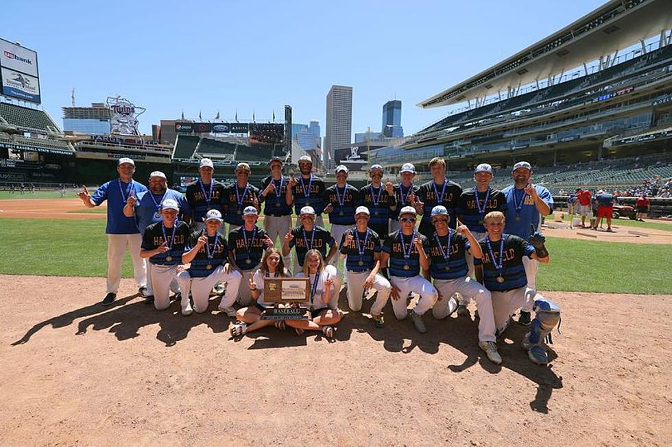 A Championship Trophy For Hayfield High School Baseball Team