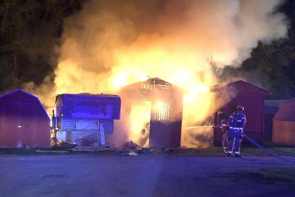 Early Morning Fire at Rochester Mobile Home Park
