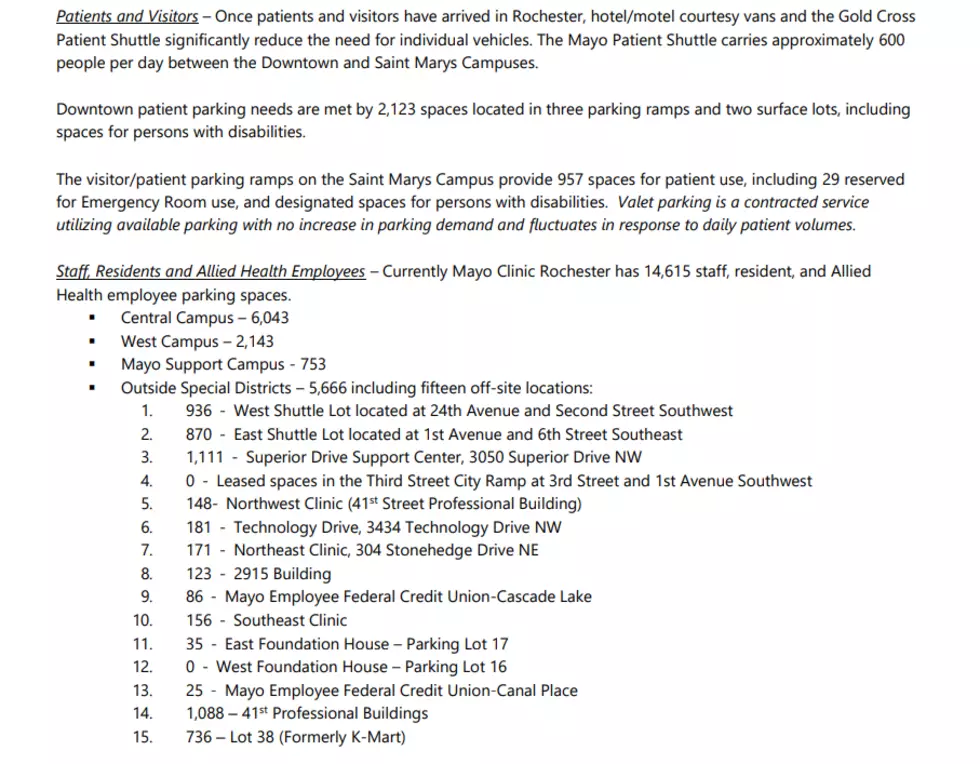 Mayo Clinic 5 year plan 2022