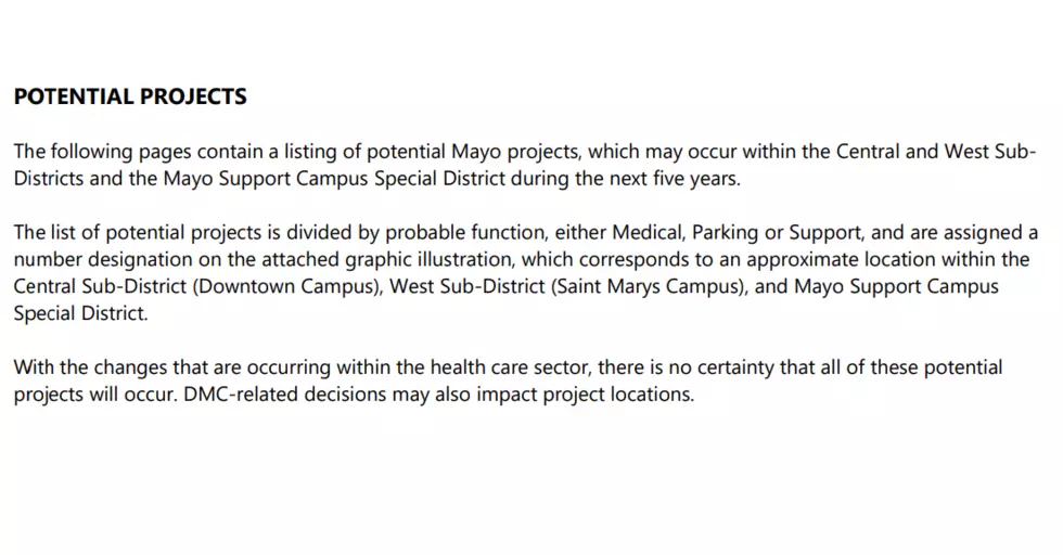 Mayo Clinic 5 year plan 2022