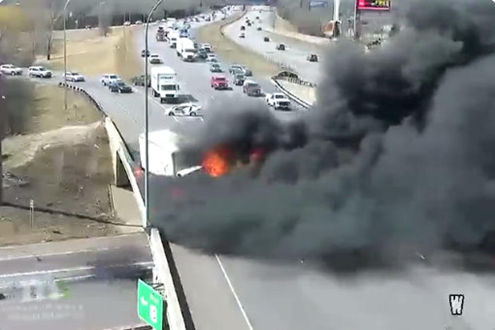 Video Of Fiery Car/Truck Crash In Twin Cities