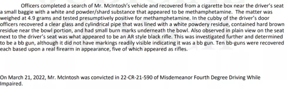 McIntosh complaint. Olmsted County Court