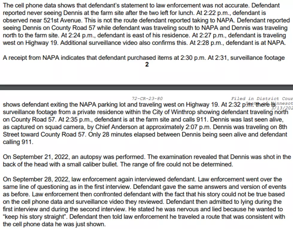 Bauer Complaint. Sibley County Court
