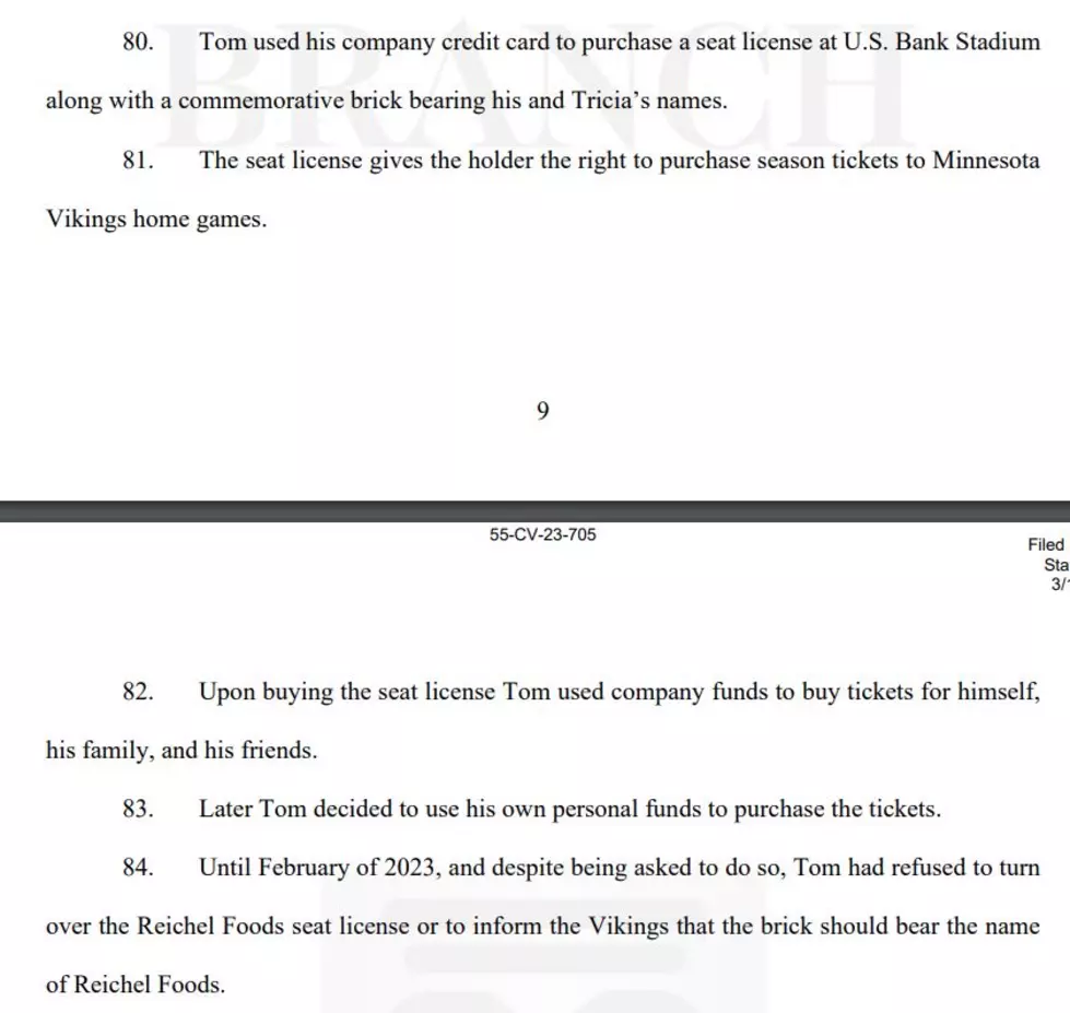 Reichel Foods Civil Lawsuit-Olmsted County Court