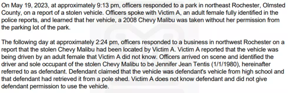 Tentis Complaint. Olmsted County Court