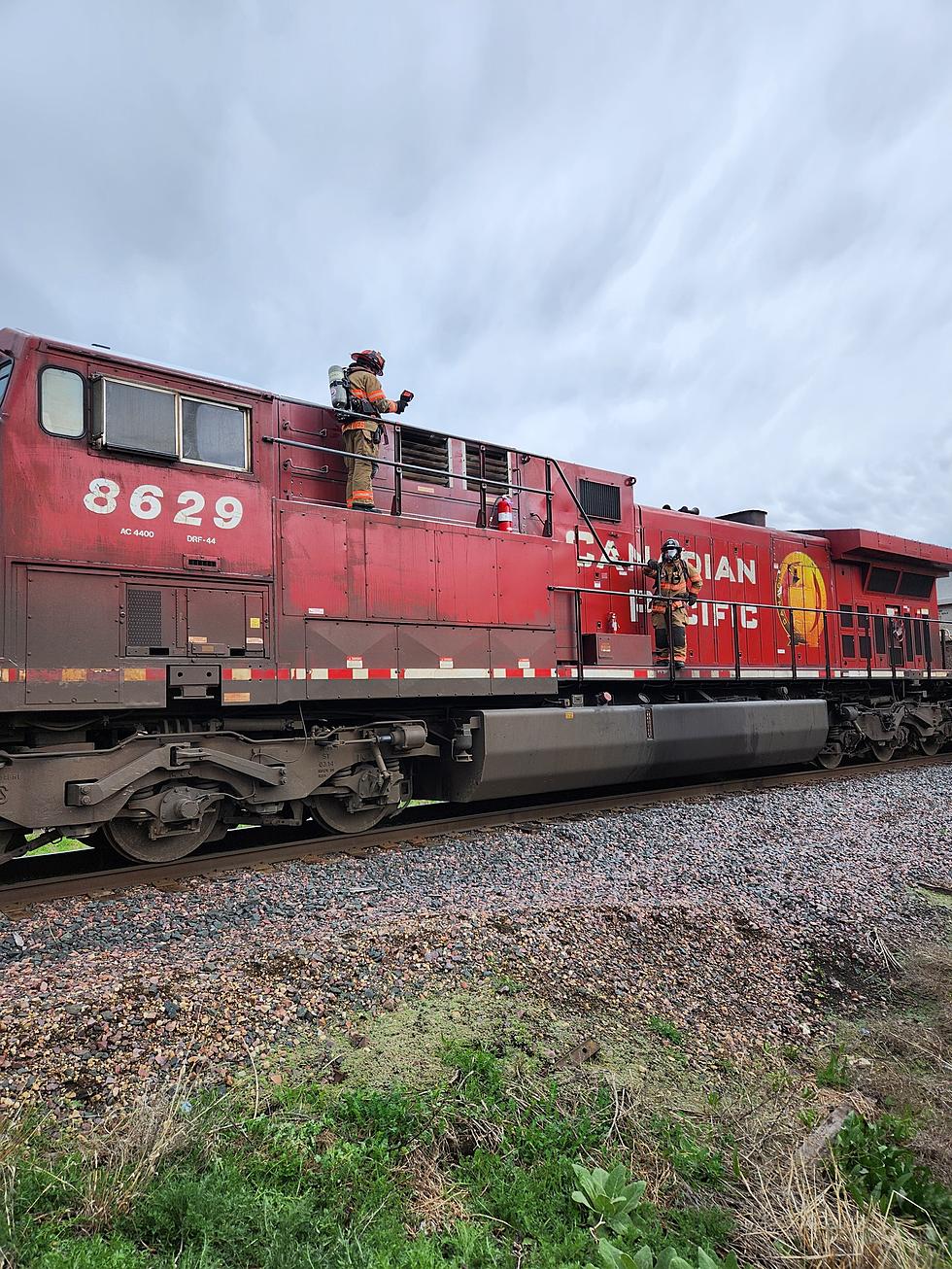 Train Engine Hauling Ethanol Catches Fire in Winona County