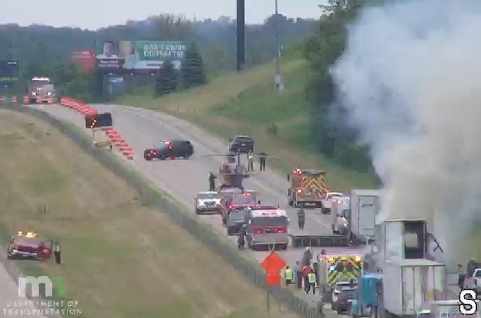 Southbound I-35 Near Faribault Closed Due to Injury Crash